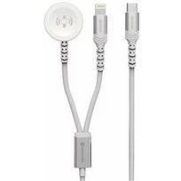 Swissten Wireless Charger 2in1 Apple Watch and Lightning USB-C 1.2m 22065503