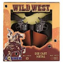 Pulio Cowboy revolver set metal GONHER 147/0 155147