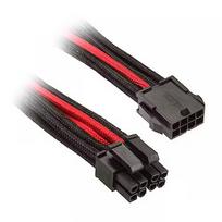 Silverstone EPS 8-Pin zu EPS/ATX 4+4-Pin Kabel, 300mm - schwarz/ SST-PP07-EPS8BR