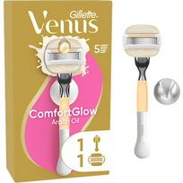 Gillette Venus ComfortGlow Argan Oil Skuveklis, 1 Skuvekļa Kasetnes, Sienas Stiprinājums 80879335