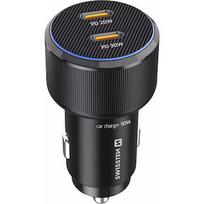 Swissten PD 2x USB-C Car Charger 50W with USB-C - USB-C Cable 1m 20111909