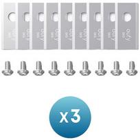 Anker Eufy Replacement Blade Set: 3x (9 Lawn Mower Blades and 9 Screws) Compatible E15/E18 T290X041