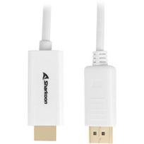 Sharkoon Displayport 1.2 to HDMI 4K White 2m ACTIVE 4Kx2K 60hz cable adapter 4044951037711