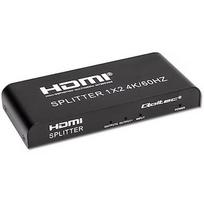 Qoltec Active HDMI Splitter 2 x HDMI 4Kx2K, 6bps 51797