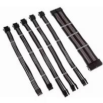 Kolink Core Adept Braided Cable Extension Kit - Black/Gunmetal COREADEPT-EK-BGM