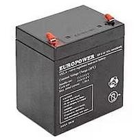EMU BATTERY 12V 5AH VRLA/EP5-12T2 EUROPOWER EP5-12T2