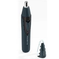 Rowenta Nose and Ear Trimmer | TN3011F0 | Cordless | Wet & Dry | Black/Blue TN3011F0