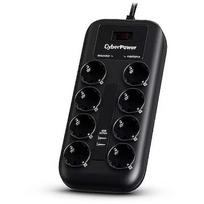 Cyberpower P0820SUF0-DE, 8 sockets + USB, Black P0820SUF0-DE