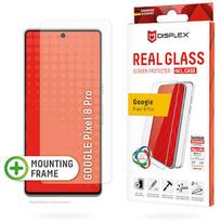 Displex Real Glasschutzfolie + Handyhülle für Google Pixel 8 Pro 01893