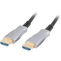 Lanberg HDMI CABLE M/M V2.0 10M OPTICAL AOC BLACK CA-HDMI-20FB-0100-BK CA-HDMI-20FB-0100-BK