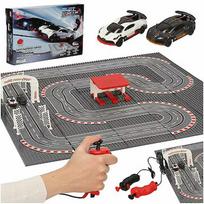 RoGer Police Car racing track 64x64cm RO-34901-BK