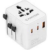 Canyon Travel Adapter OnTour 20 EU/UK/US/AUS 20W  White CNS-TA20W1005W