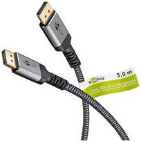 Goobay DisplayPort Cable 2.0/2.1, 54 Gbit/s 75681