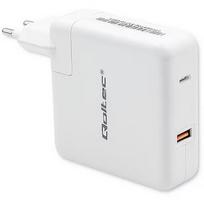 Qoltec 51710 Power charger GaN FAST 108W 5 20V 3 4.7A USB C White 51710