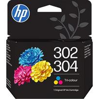 Hewlett Packard HP 302/304 TRI-COLOR ORIGINAL INK CRTG B7RT6AE#LS1
