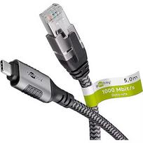 Goobay USB-C to RJ45, 5m 70752