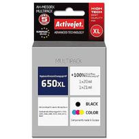 ActiveJet AH-M650RX Ink cartridge (replacement for HP 650 CZ101AE/CZ102AE; Premium; 1 x 20 ml, 1 x 21 ml; 1110 pages, black, colour) AH-M650RX