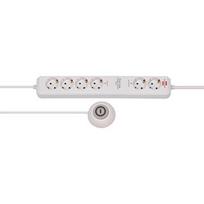 Brennenstuhl Eco-Line Comfort Switch Plus Power Strip 6-way, 1.5m, White 1159560216