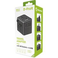 D-Fruit travel adapter DF177 50541