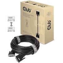 Club3D DVI-D Cable, 10m CAC-1220