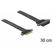 Delock Riser Card PCIe x4> x4 with flexible cable 30cm 85768