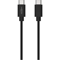 Ansmann USB 3.2 Gen 1 cable, USB-C plug > USB-C plug (black, 2 meters, charging with up to 60 watts) 1700-0122