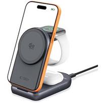 Tech-Protect wireless charger A53 3in1 25W, grey 5906302323890