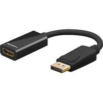 Goobay adapter cable DisplayPort > HDMI 8K / 60Hz (black, 10cm cable) 75270