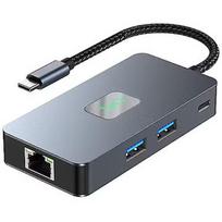 TB USB C Adapter 7in1 HDMI USB SD/TF RJ45 P AKTBXVA7W1UHPRJ