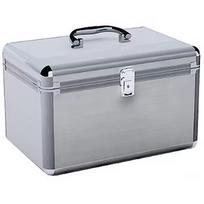 MediaRange CD/DVD Kufer - 200 silver BOX75