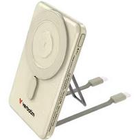 Verbatim Enerģijas krātuve Verbatim Charge n Go 5000mAh Magnetic Wireless Charging Gold - 2 cables 32253V