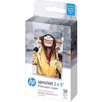 Hewlett Packard Sprocket Zink Paper, 50 x 76 mm, 50x SB6357