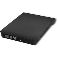 Qoltec External DVD-RW recorder, USB 3.0, Black 51857