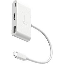 J5create ECO-FRIENDLY USB-C TO HDMI USB TYPE-A WITH POWER DELIVERY JCA379EW-N