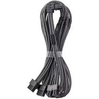 CableMod C-Series Pro 12VHPWR Cable Variant B, 12V-2×6 to 4x PCIe 8, Angled, Carbon CM-PCSR-16P4-RBN60KC-5PK-R-SS