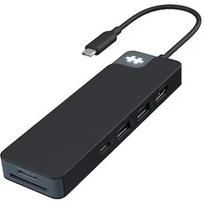 Hyper HyperDrive Flex 8 Port USB-C Hub, Black | HD4102BKGL