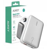 Aukey PB-Y57 Frozen Whi te Mini Power Bank 2000 PB-Y57 White