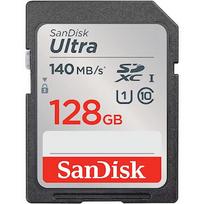 SanDisk Ultra R140, 128GB, SDXC, UHS-I, U1, V10 SDSDUNB-128G-GN6IN