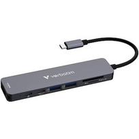 Verbatim USB-C Essentials Multiport Hub 7 Anschlüsse 32158