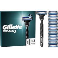 Gillette Mach3 Skuveklis Vīriešiem + 12 Skuvekļa Galviņas 80719877