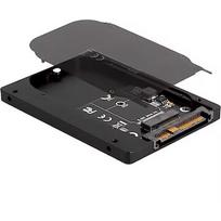 Delock 2.5? converter U.2 SFF-8639 to M.2 NVMe (black, Key M – 7 mm) 63379