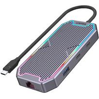 Unitek HUB USB-C HDMI RJ45 PD 100W D1029A