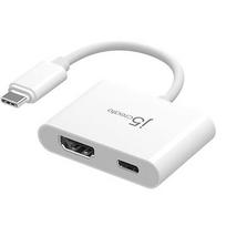 J5create USB-C TO 4K HDMI ADAPTER ADAPTER WITH POWER DELIVERY JCA152-N