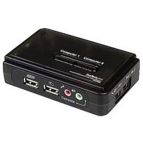 Startech 2 PORT USB KVM SWITCH W/ AUDIO                                  IN SV211KUSB