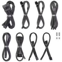 CableMod C-Series Pro ModMesh Cable Set for Corsair RMx SHIFT, 2x 12V-2x6, Black CM-PCSS-16X2KIT-NKK-R-SS