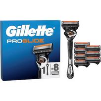 Gillette ProGlide Skuveklis Vīriešiem + 8 Skuvekļa Galviņas 80828228