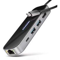 Axagon HMC-6GLN multiport hub USB-C LAN HDMI PD100W HMC-6GLN