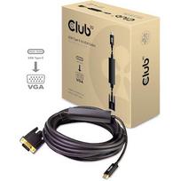 Club3D USB-C to VGA Active Cable, 5m CAC-1512