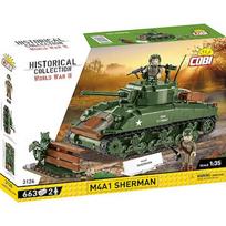 Cobi Klocki Blocks M4A1 Sherman 663 blocks COBI-3126