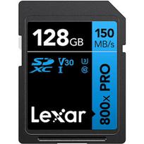Lexar 800x, SDXC 128GB, UHS-I, U3, V30 LSD0800P128G-BNNNG